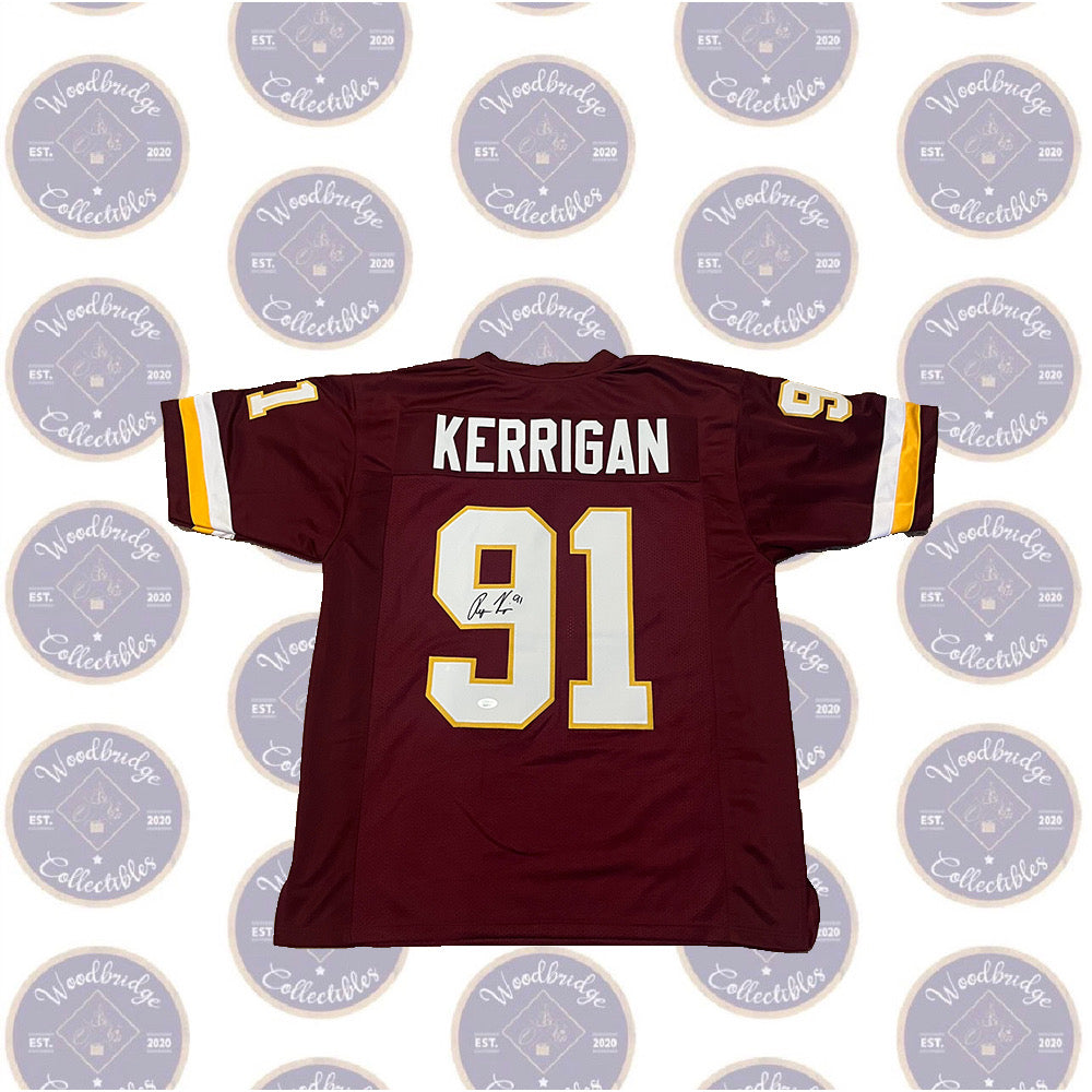 Redskins Ryan Kerrigan American shops flag jersey signed