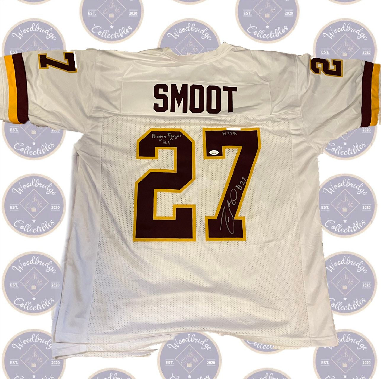 Fred Smoot Signed White Redskins jersey – Woodbridge Collectibles