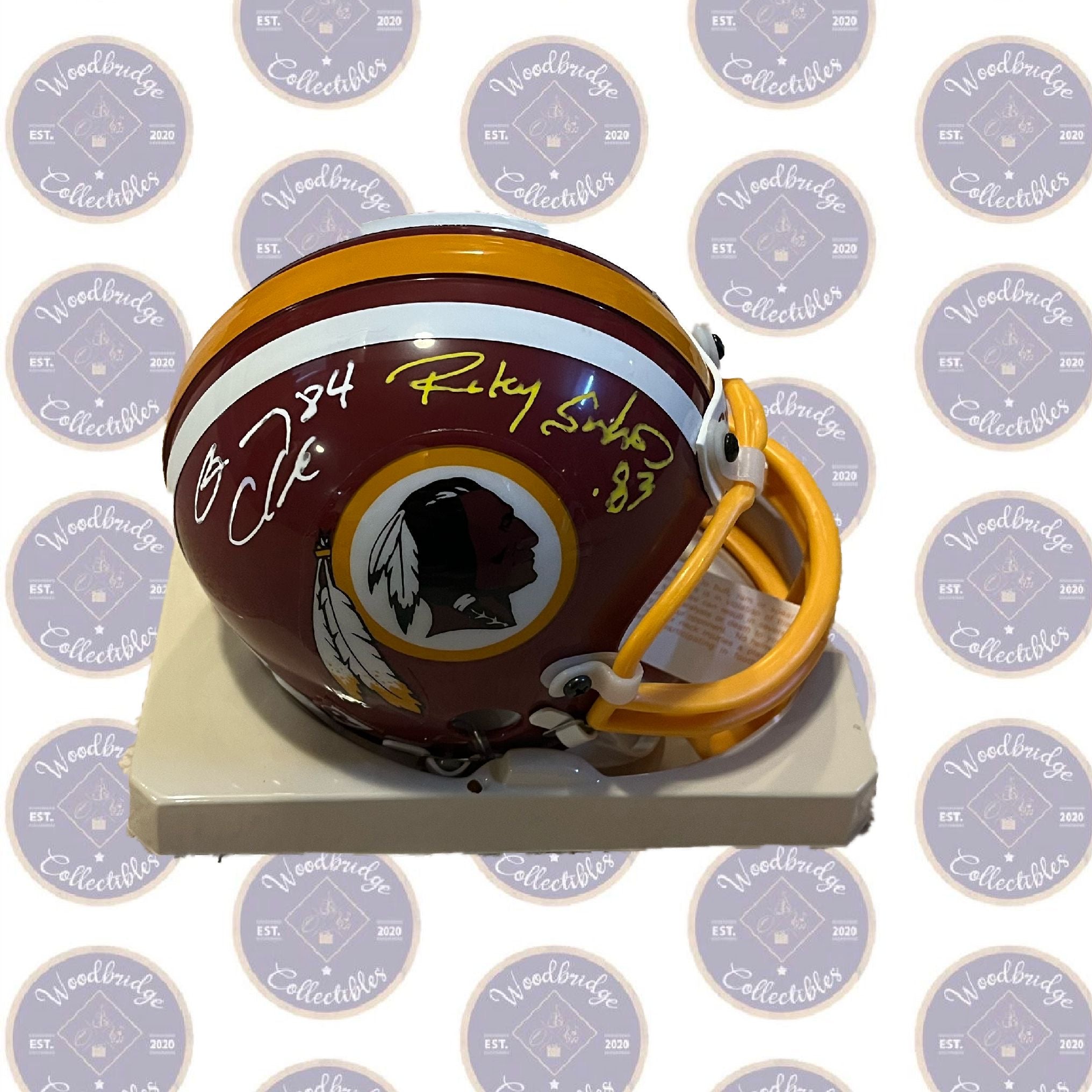 Completed Posse Signed mini helmet – Woodbridge Collectibles