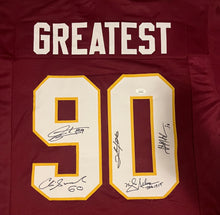 Load image into Gallery viewer, 90 Greatest Redskins Signed Jersey
