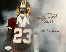 Load image into Gallery viewer, DeAngelo Hall Signed smoke 8x10 photo
