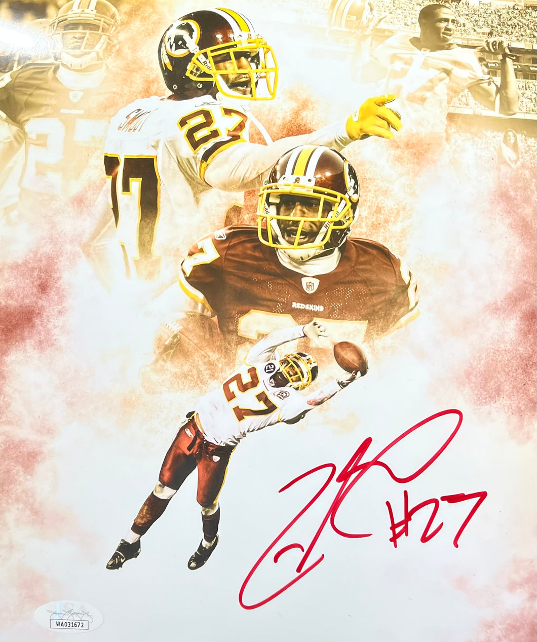 Fred Smoot Signed 8x10 edit