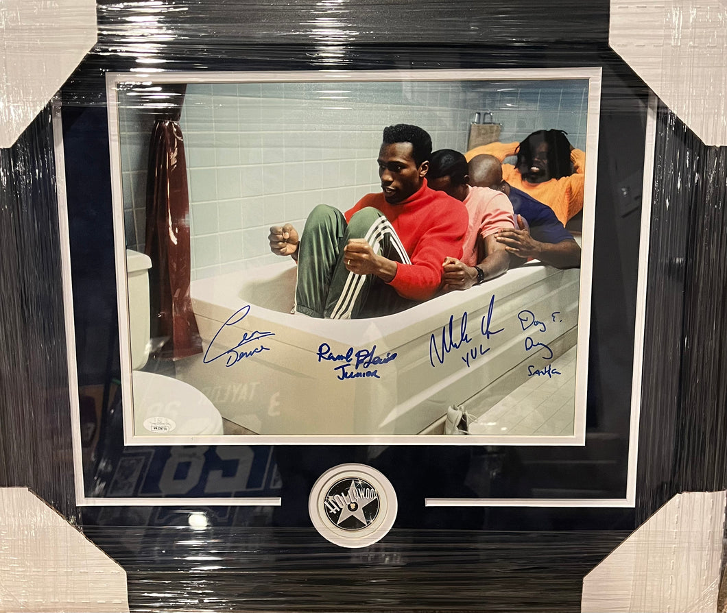 Cool Runnings Cast Signed 11x14