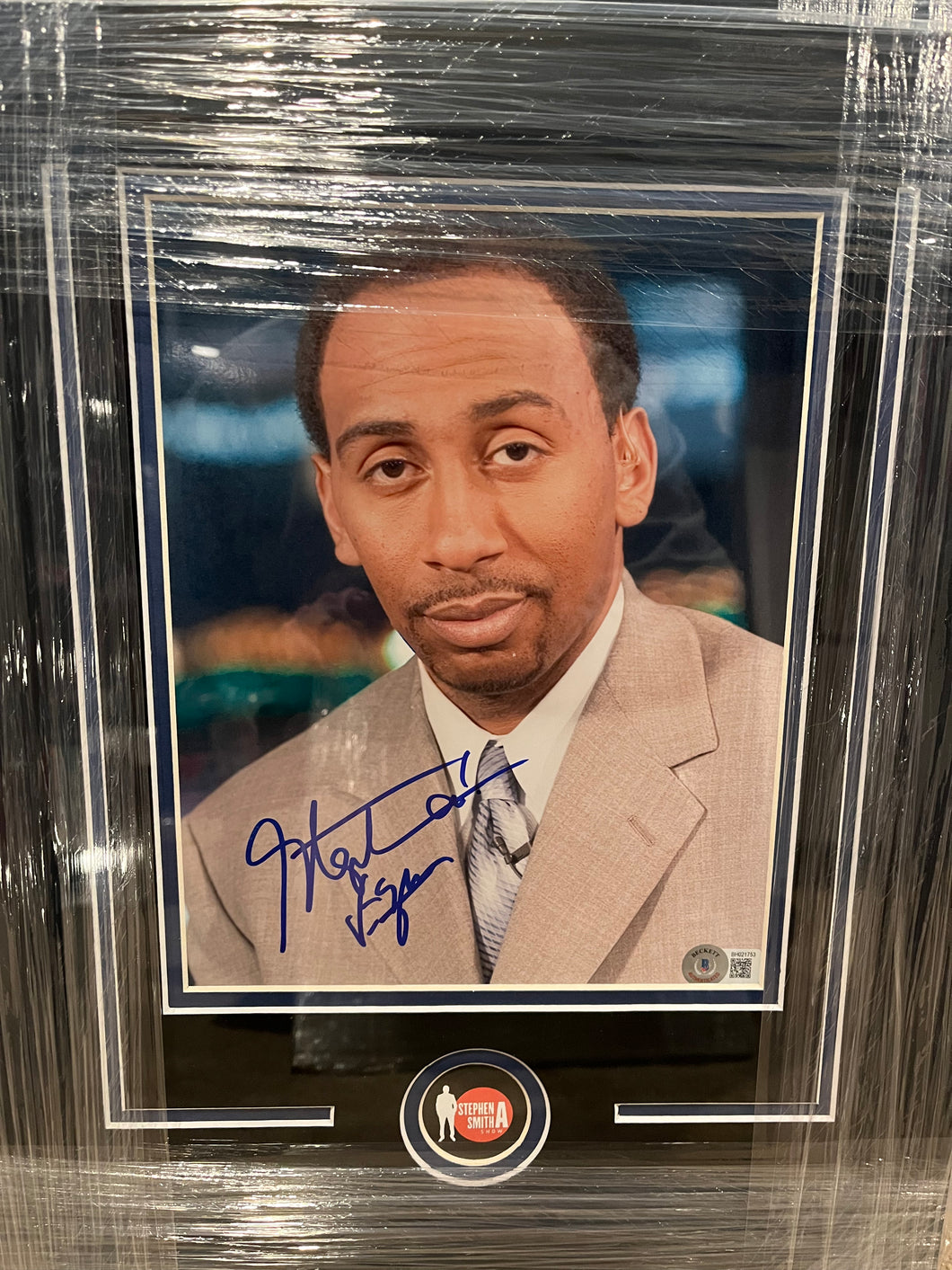 Stephen A Smith Signed 8x10