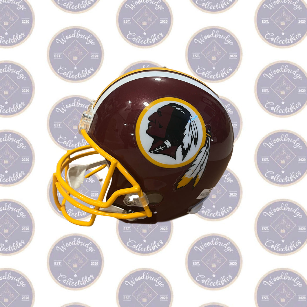 Unsigned Redskins Helmet