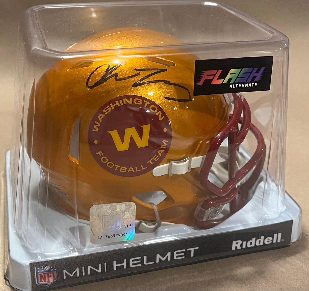 Chase Young Signed mini helmet