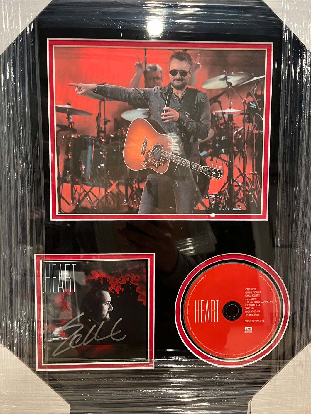 Eric Church Signed CD booklet